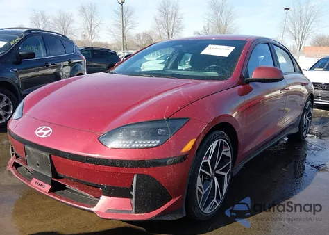 2023 Hyundai Ioniq 6 Sel z USA, uszkodzony, nr VIN KMHM34AC6PA037563